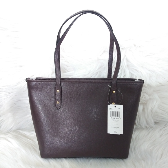 NWT COACH MINI CITY ZIP TOTE HANDBAG  PURSE - Picture 4 of 10